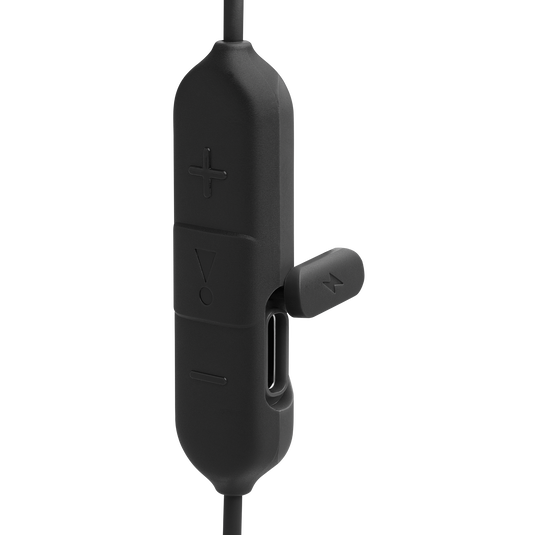 JBL Endurance Run 2 Wireless - Black - Waterproof Wireless In-Ear Sport Headphones - Detailshot 1 image number null